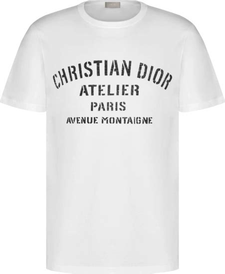 t shirt dior l'atelier|'CHRISTIAN DIOR ATELIER' T.